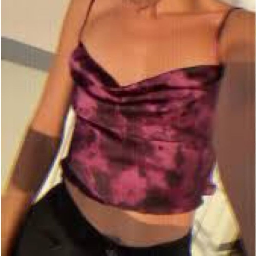 The dye purple scoop neck shirt from urban outfitters small